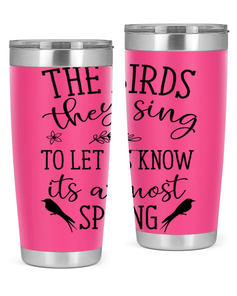 The birds they sing to 543#- spring- Tumbler