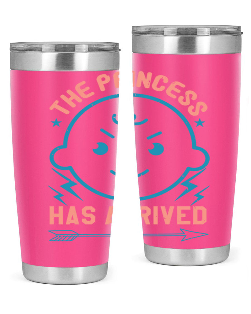 The princess has arrived Style 10#- baby shower- tumbler