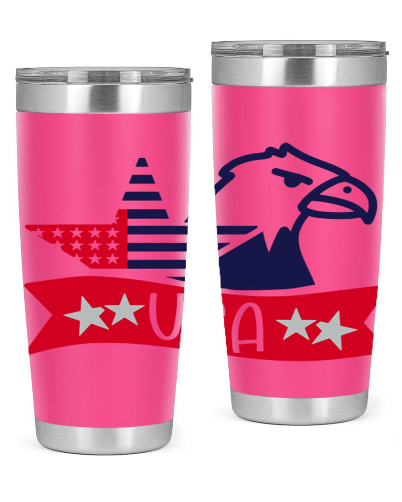 USA Style 182#- Fourt Of July- Tumbler