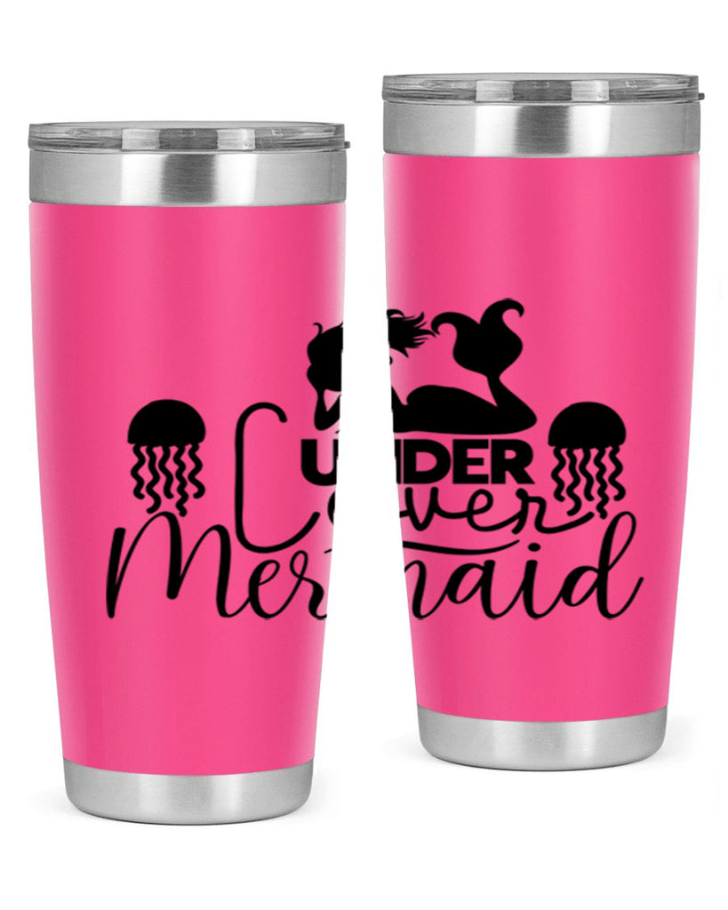 Under Cover Mermaid 642#- mermaid- Tumbler