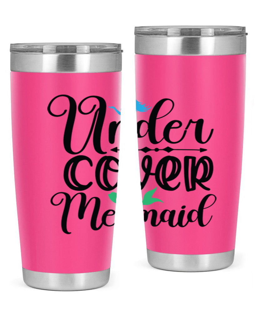 Under Cover Mermaid 651#- mermaid- Tumbler