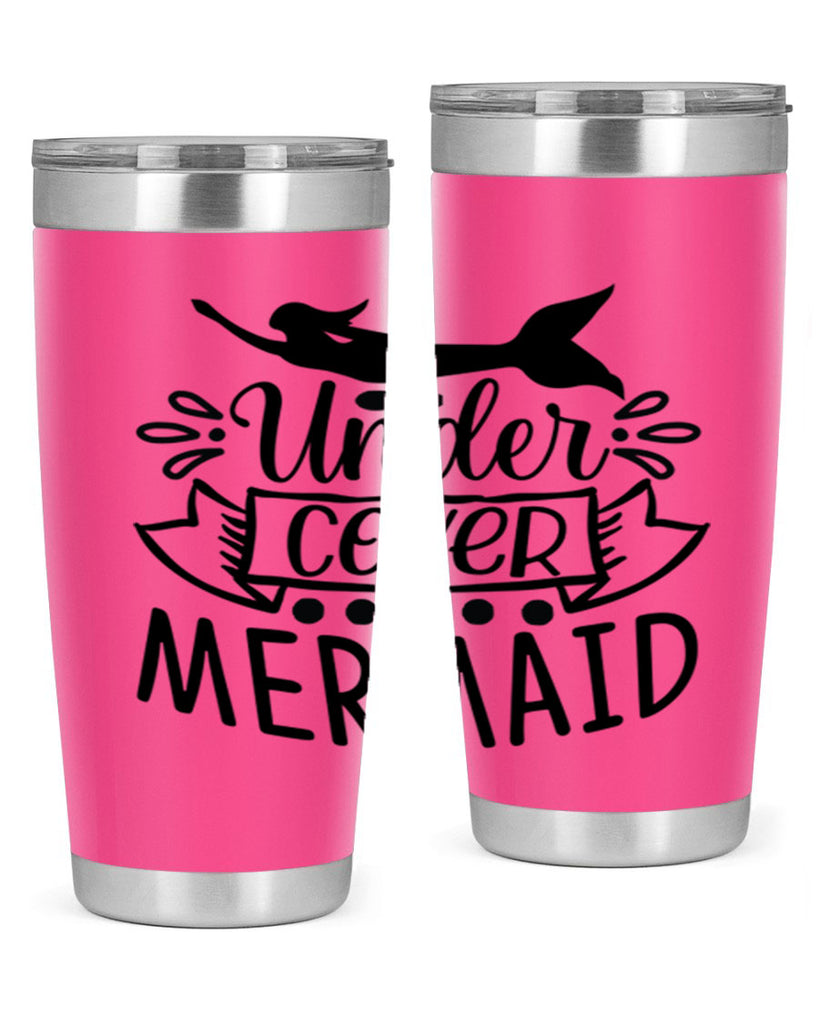 Under cover mermaid 645#- mermaid- Tumbler