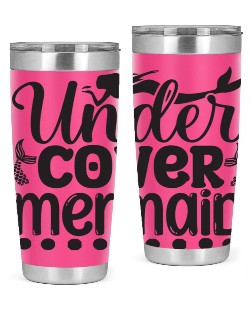 Under cover mermaid 649#- mermaid- Tumbler
