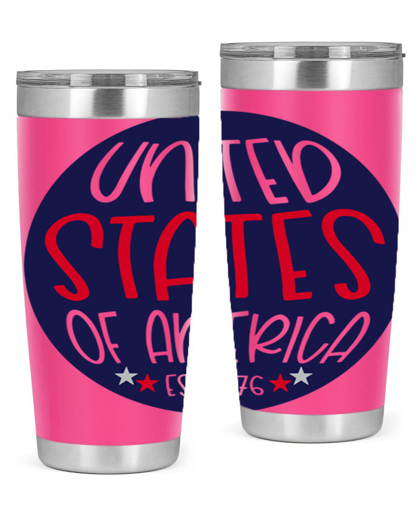 United States Of America Est Style 176#- Fourt Of July- Tumbler
