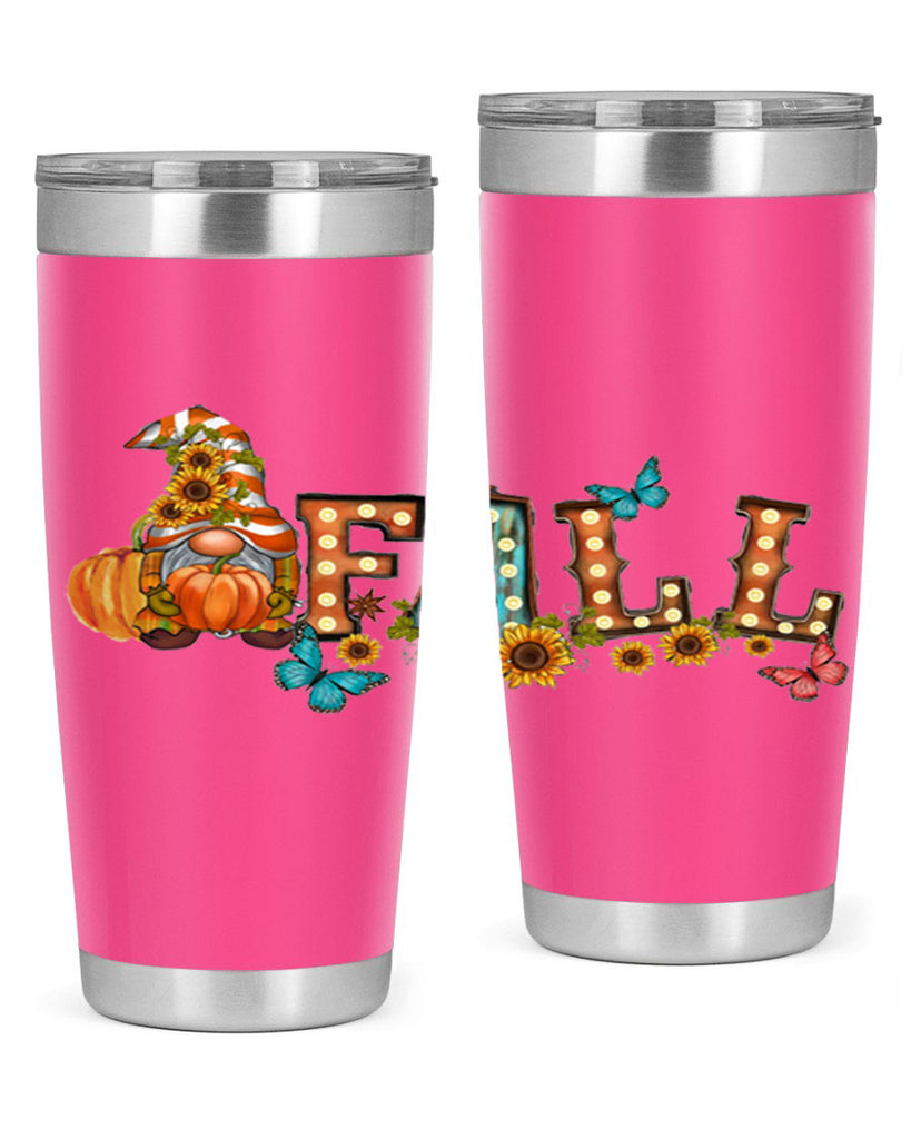 VintageFallGnome 626#- fall- Tumbler