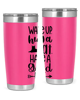 Wake Up Hug A Cat Style 108#- cat- Tumbler
