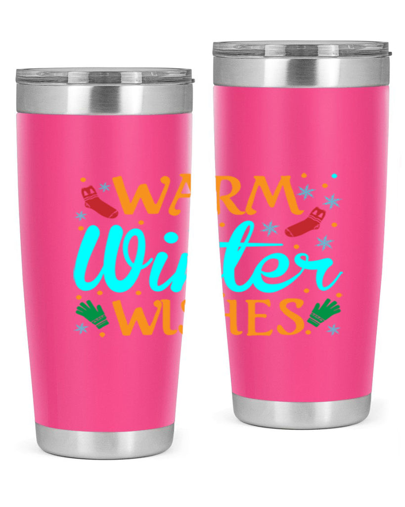 Warm Winter Wishes 465#- winter- Tumbler
