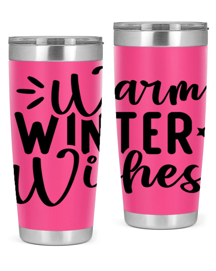 Warm Winter Wishes459#- winter- Tumbler