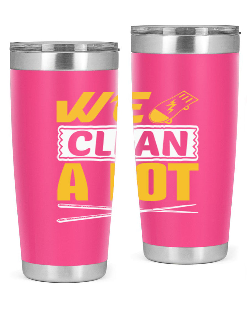 We clean a lot Style 10#- cleaner- tumbler