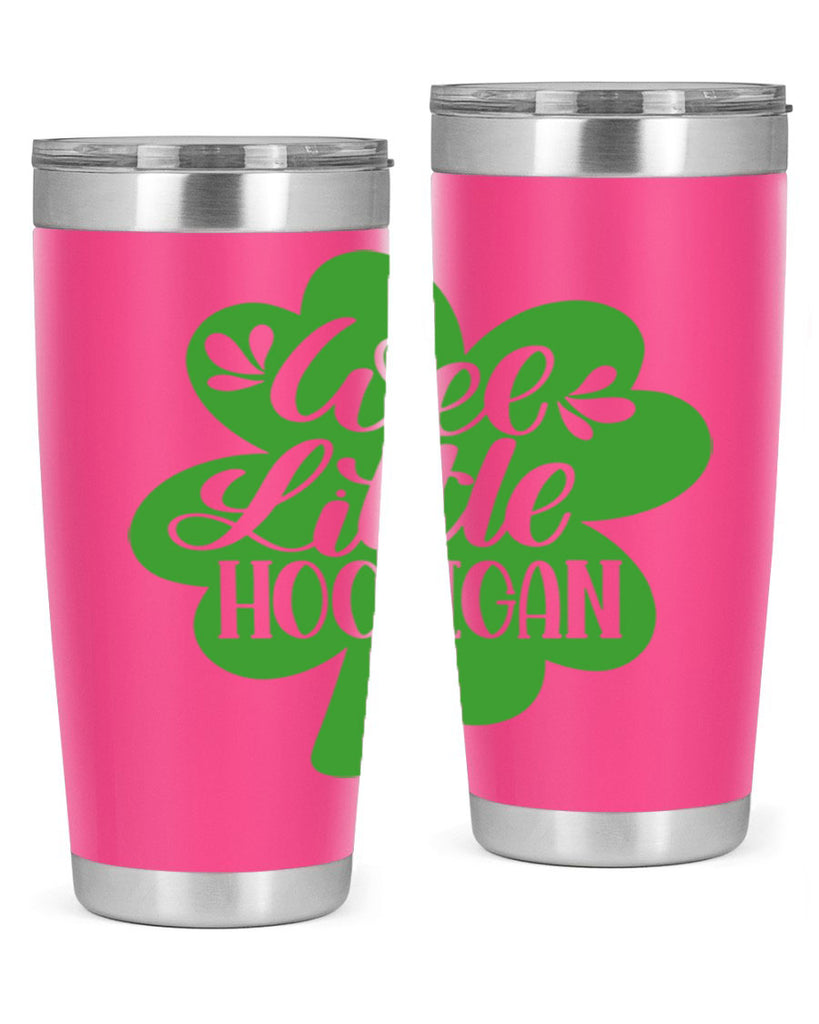 Wee Little Hooligan Style 16#- St Patricks Day- Tumbler
