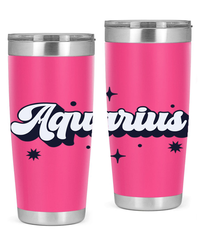 aquarius 82#- zodiac- Tumbler