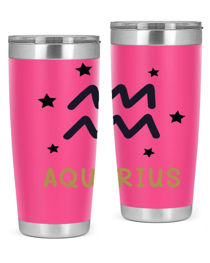 aquarius 83#- zodiac- Tumbler