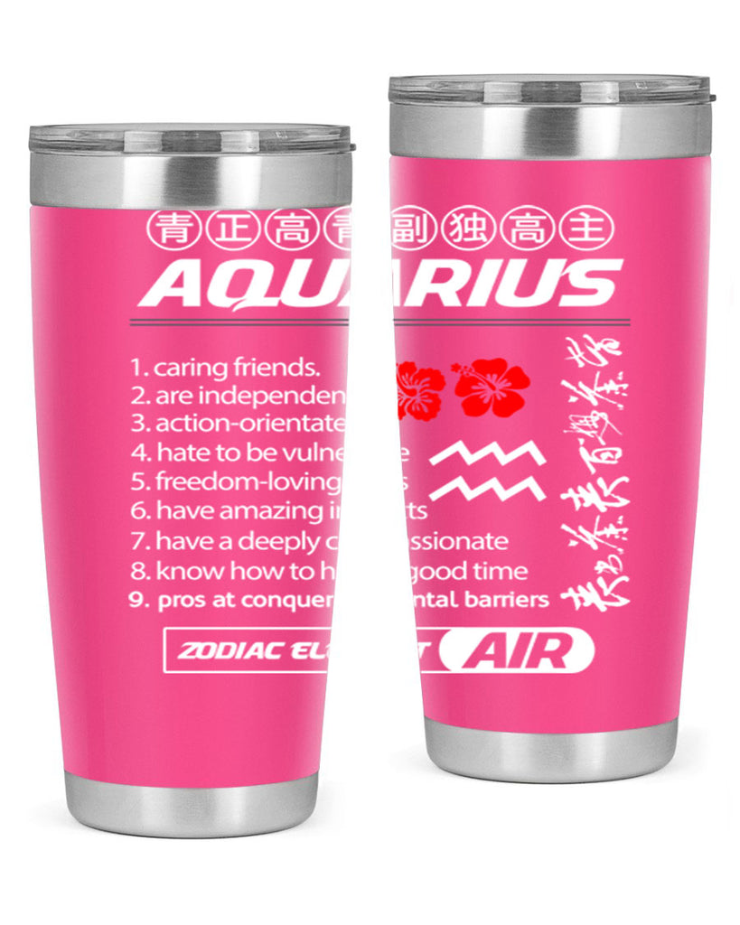 aquarius 85#- zodiac- Tumbler