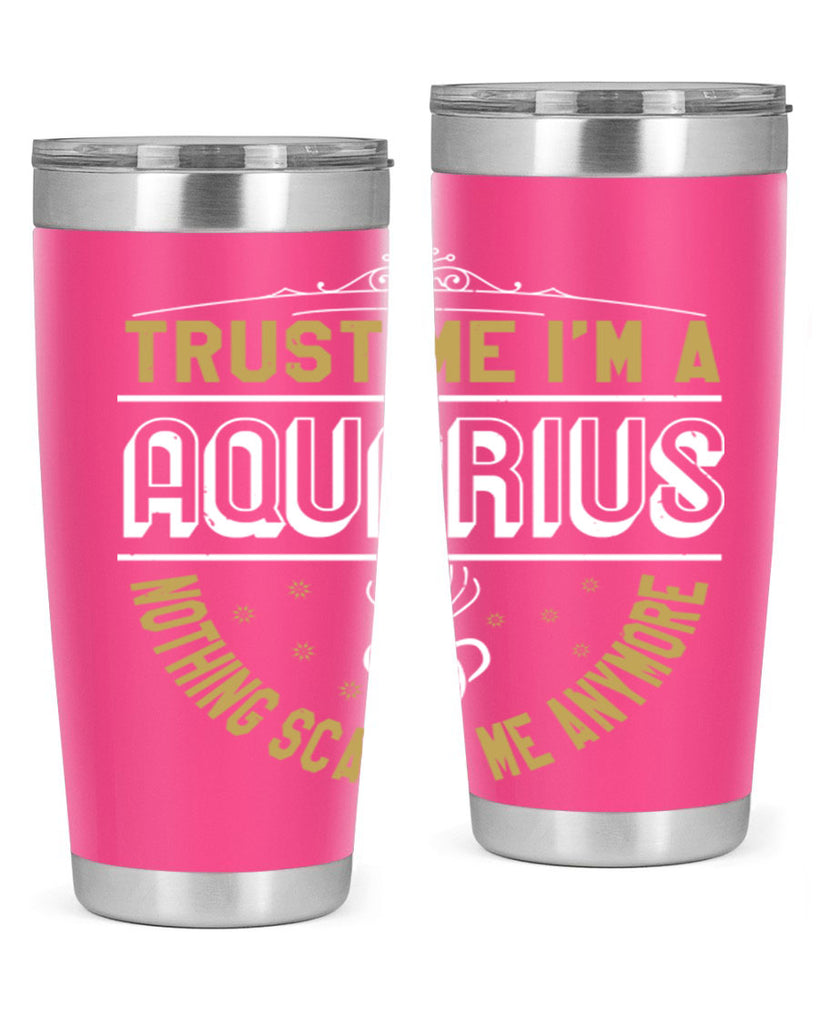 aquarius 87#- zodiac- Tumbler