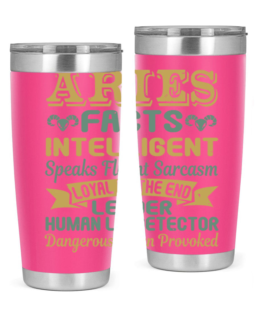 aries 123#- zodiac- Tumbler