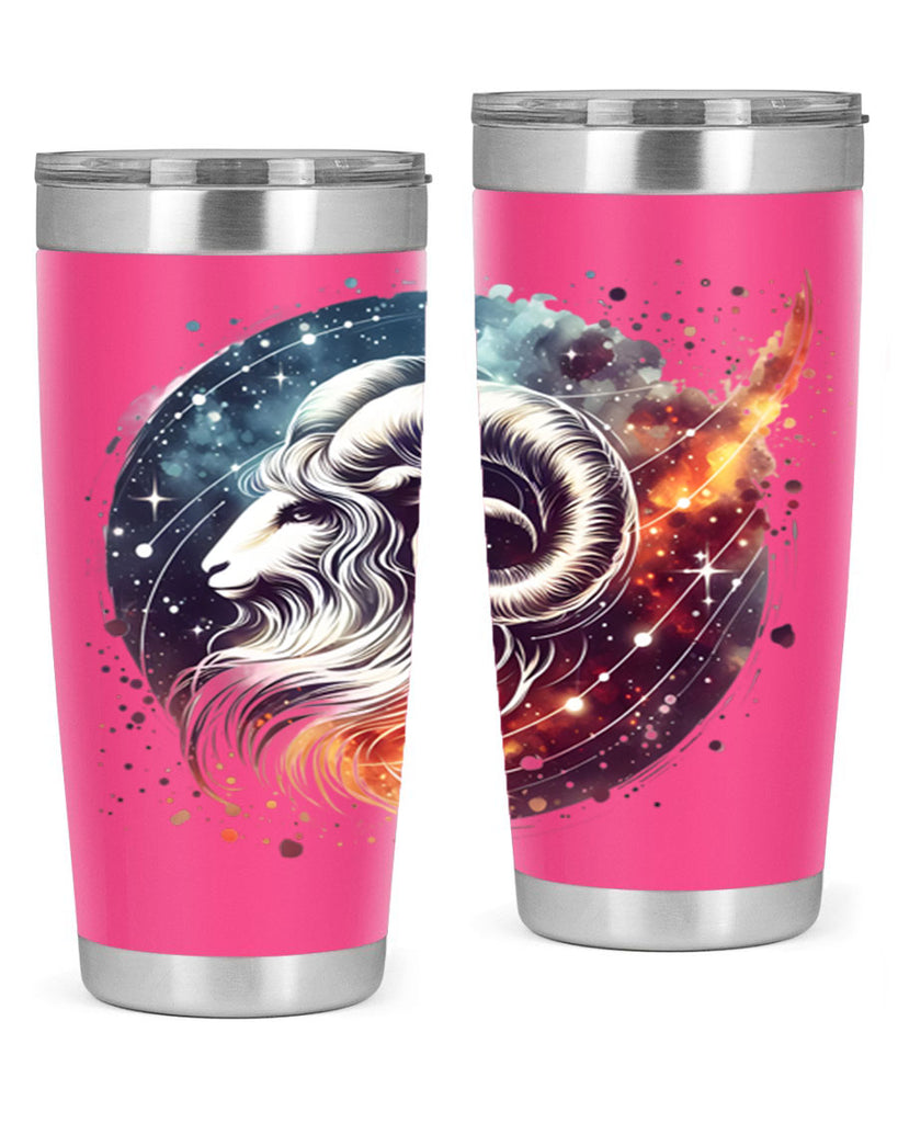 aries 124#- zodiac- Tumbler