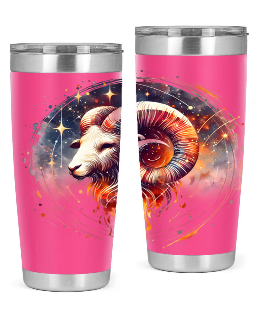 aries 125#- zodiac- Tumbler