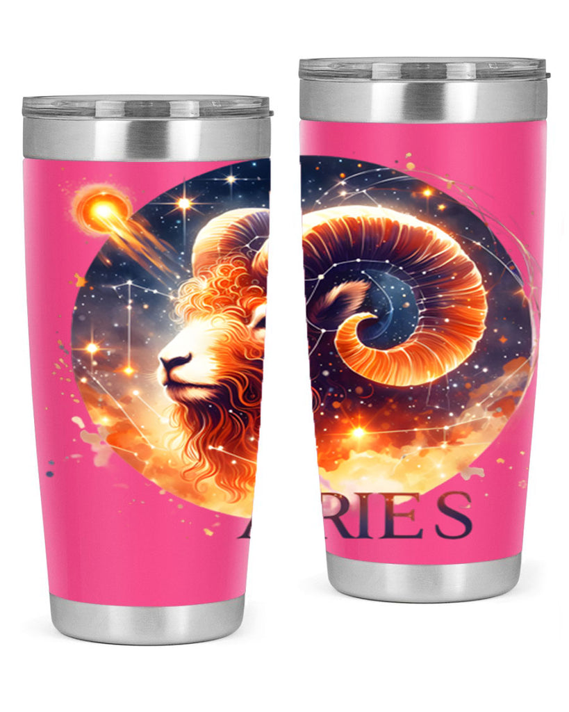 aries 130#- zodiac- Tumbler