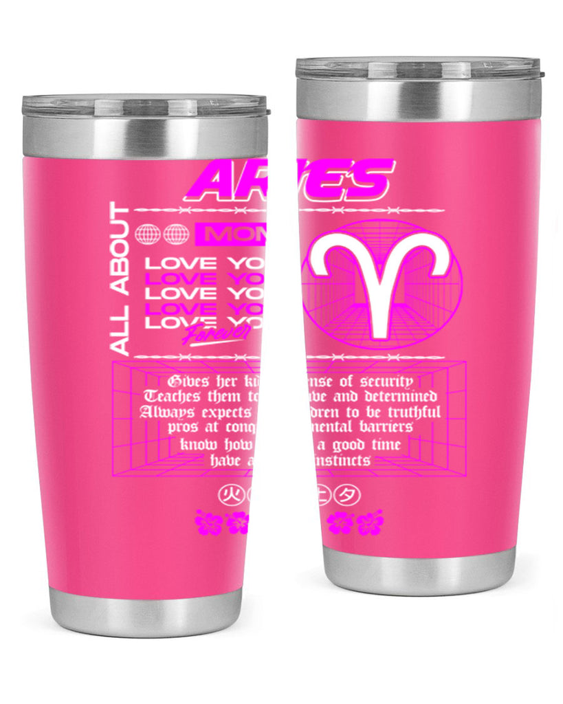 aries 138#- zodiac- Tumbler