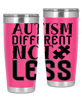 autism different not less Style 6#- autism- Tumbler