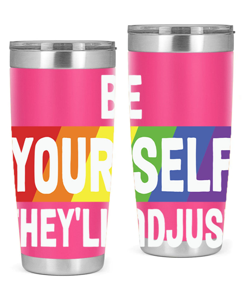 be yourself theyll adjust rainbow lgbt 160#- lgbt- Tumbler