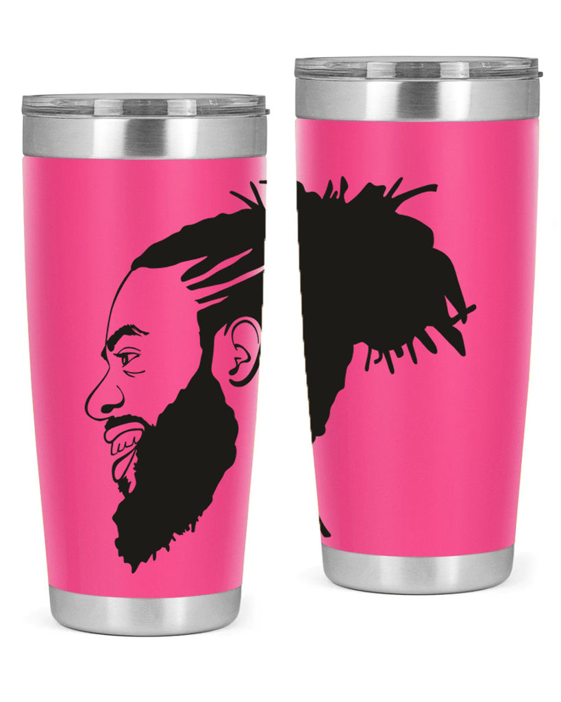 beardman 45#- black men - boys- tumbler