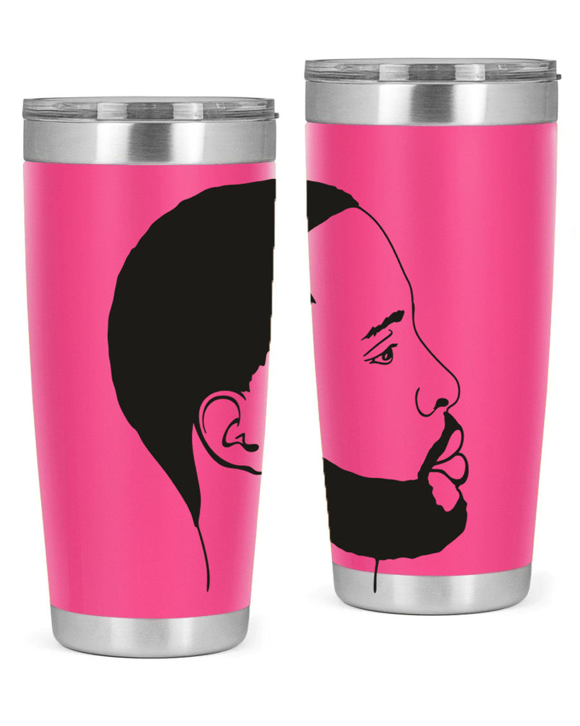 beardman 54#- black men - boys- tumbler
