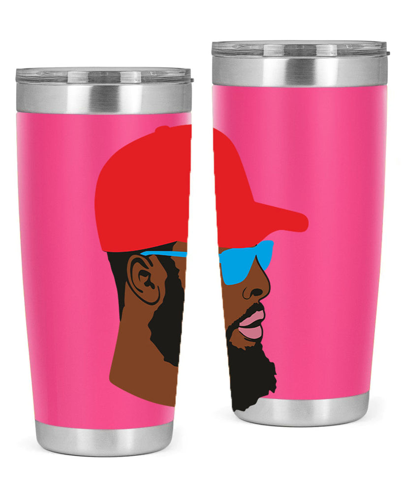 black man style 1#- black men - boys- tumbler