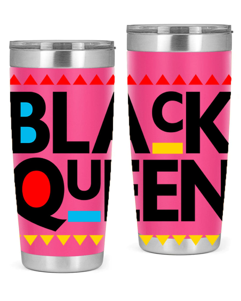 black queen 222#- black words phrases- Cotton Tank