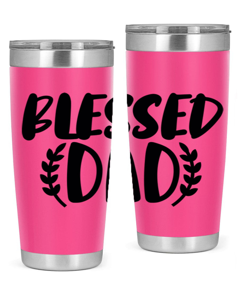 blessed dad 36#- dad- Tumbler