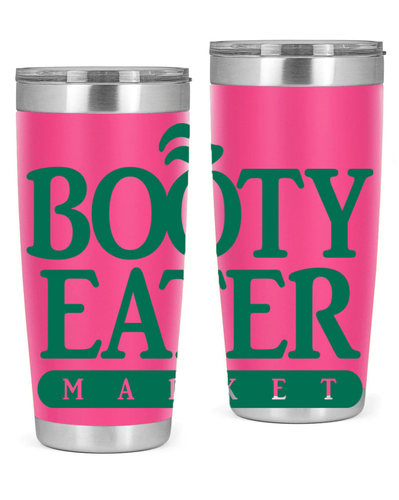bootyeater 192#- black words phrases- Cotton Tank
