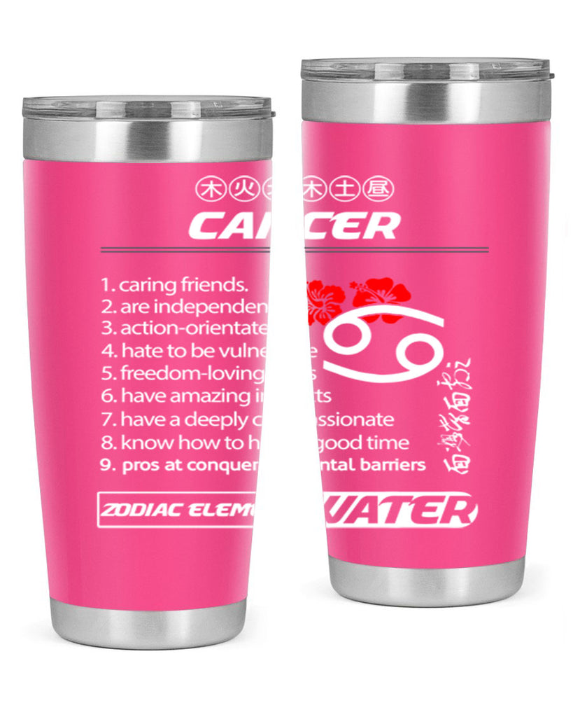 cancer 175#- zodiac- Tumbler