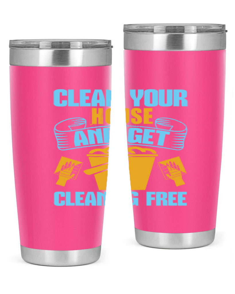 clean your house and get cleaning free Style 46#- cleaner- tumbler