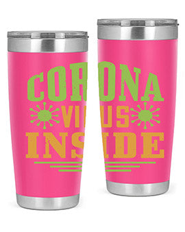 coronavirus inside Style 2#- corona virus- Tumbler