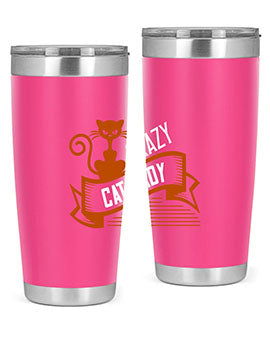 crazy cat lady Style 43#- cat- Tumbler