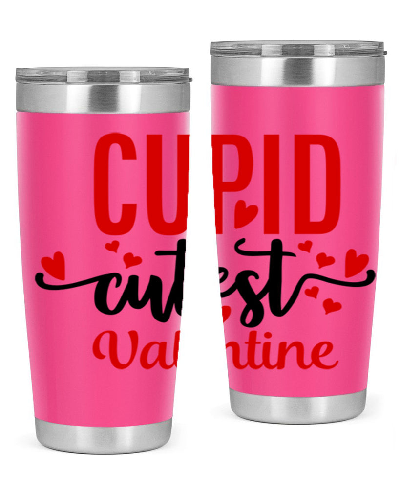 cupid cutest valentine 80#- valentines day- Tumbler