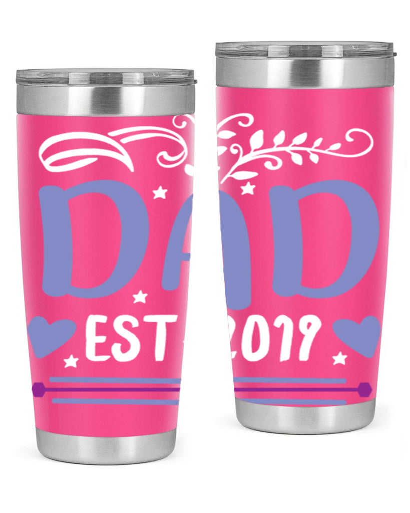 dad est 100#- fathers day- Tumbler