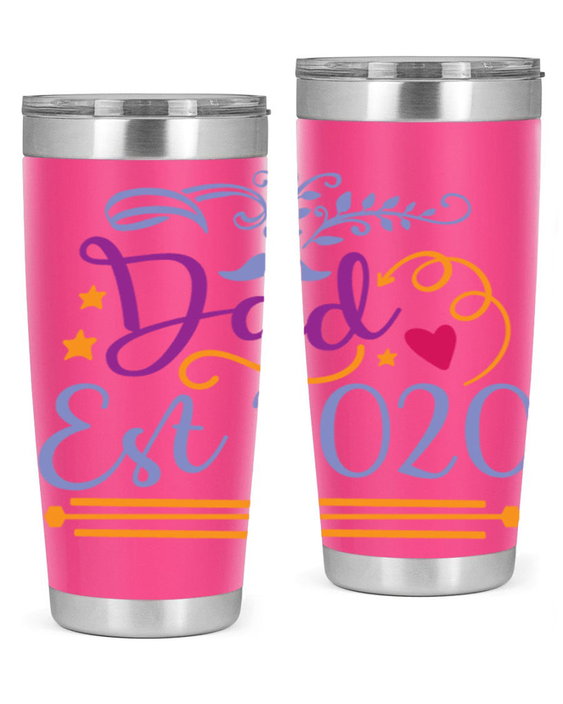 dad est 97#- fathers day- Tumbler