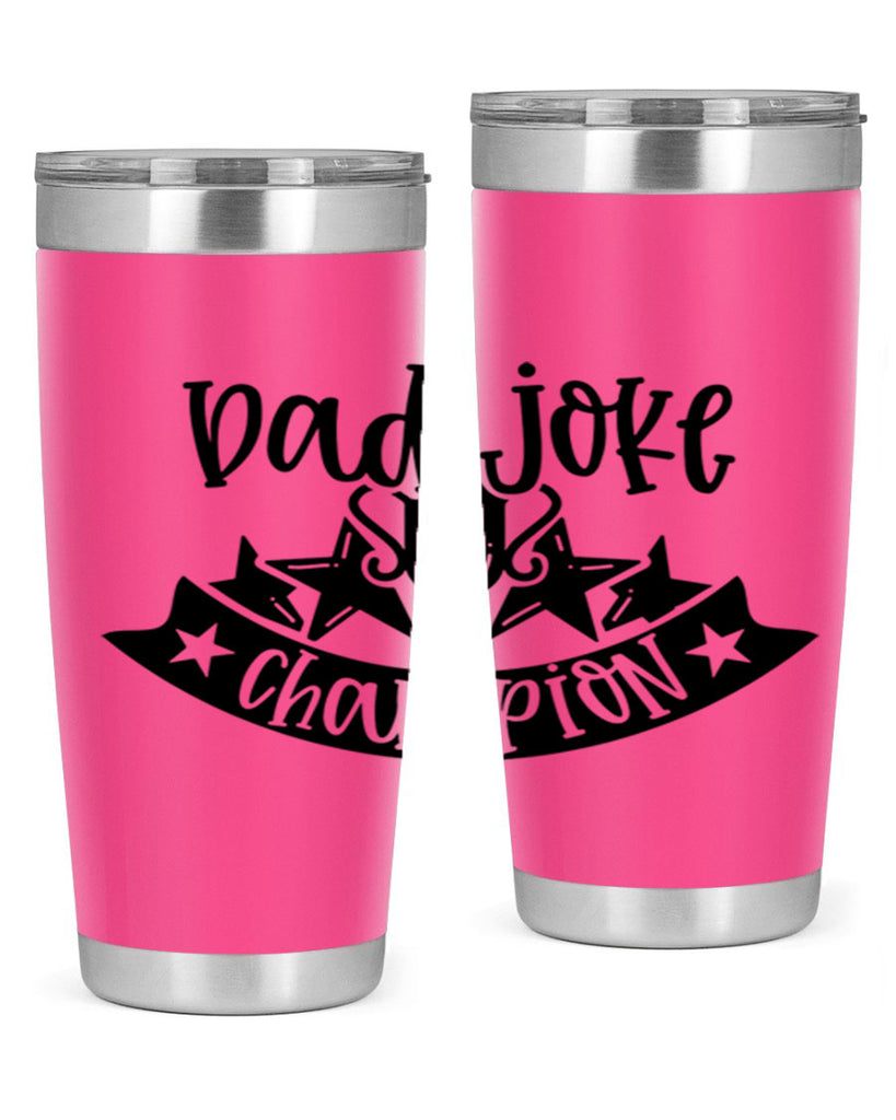 dad joke champion 66#- fathers day- Tumbler