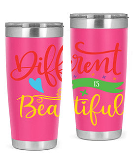 different is beautiful Style 11#- autism- Tumbler