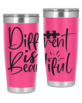 different is beautiful Style 12#- autism- Tumbler
