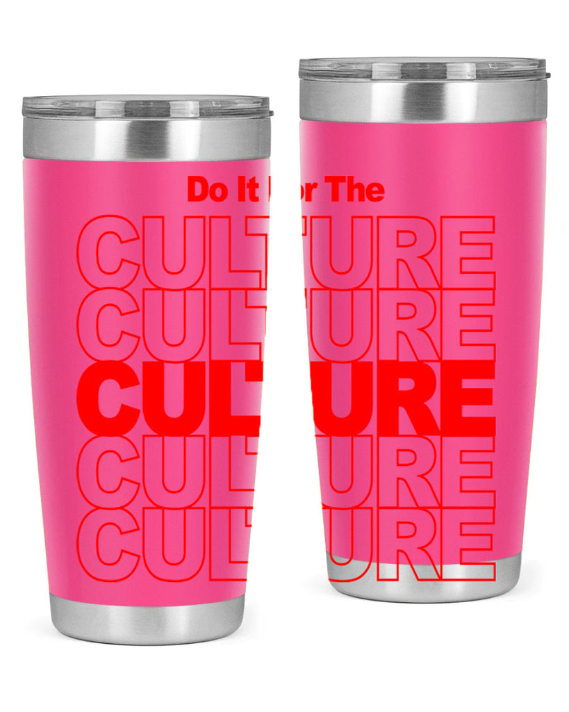 do it for the culture 170#- black words phrases- Cotton Tank