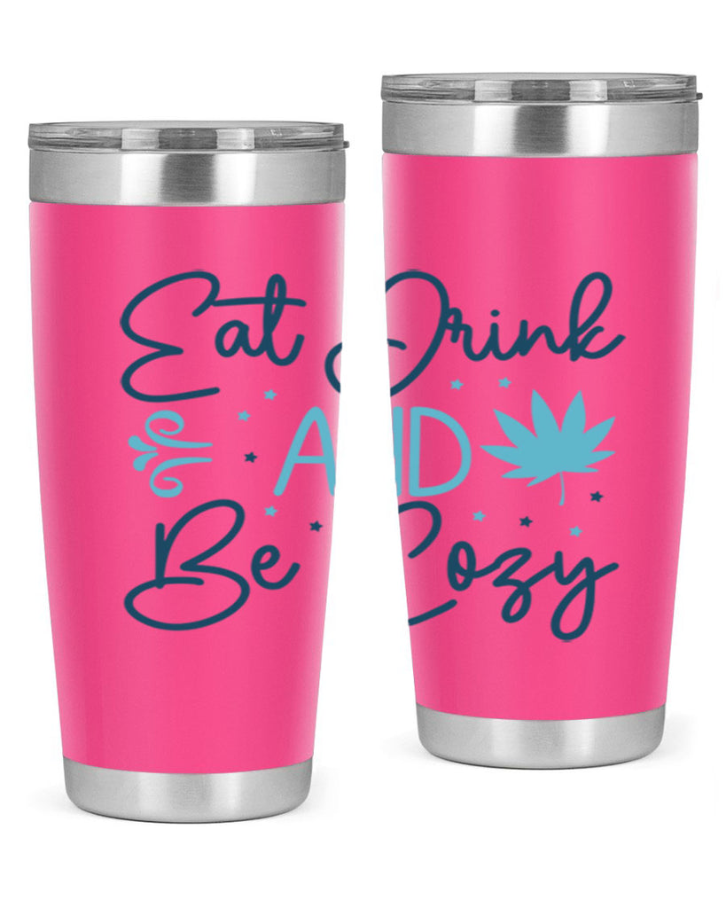 eat drink and be cozy 98#- winter- Tumbler