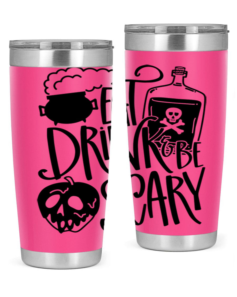eat drink be scary 78#- halloween- Tumbler