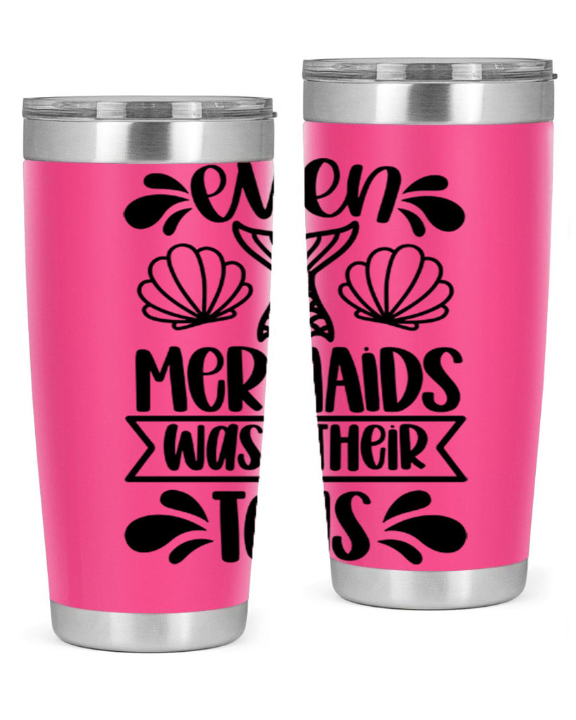 even mermaids wash their tails 42#- bathroom- Tumbler