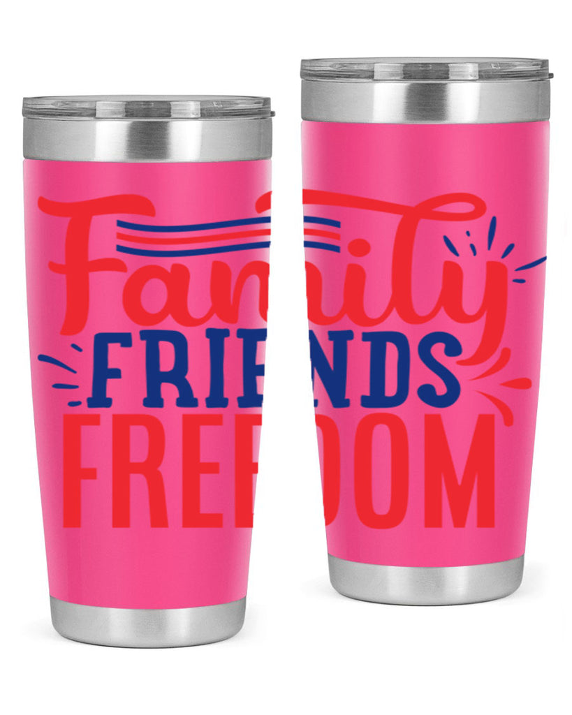 family friends freedom Style 48#- Fourt Of July- Tumbler