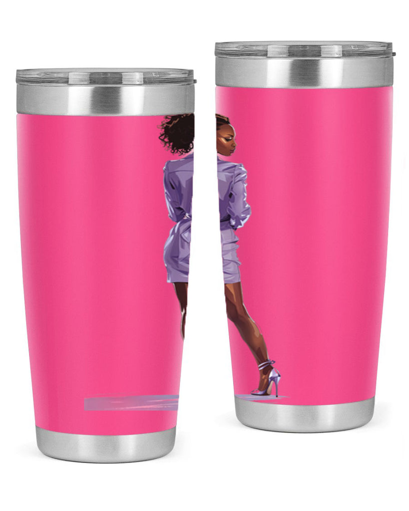 fashion girl in lavender 53#- fashion- Cotton Tank