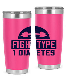fight type diabetes Style 37#- diabetes- Tumbler