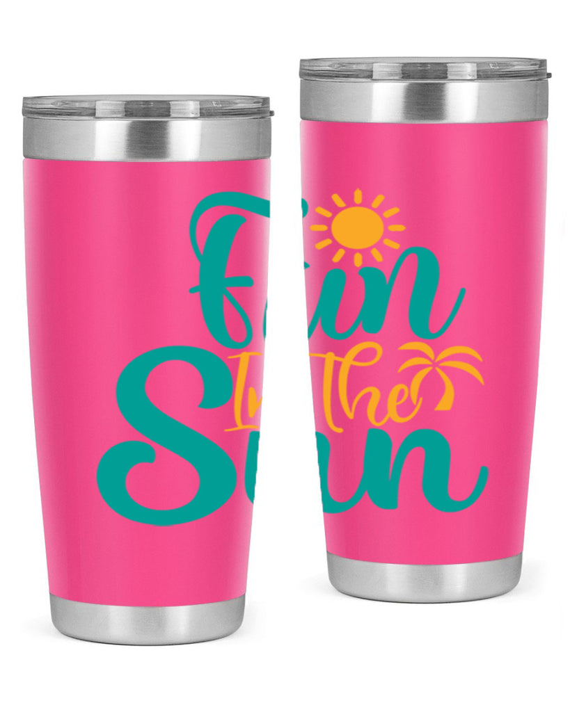 fun in the sun Style 104#- summer- Tumbler