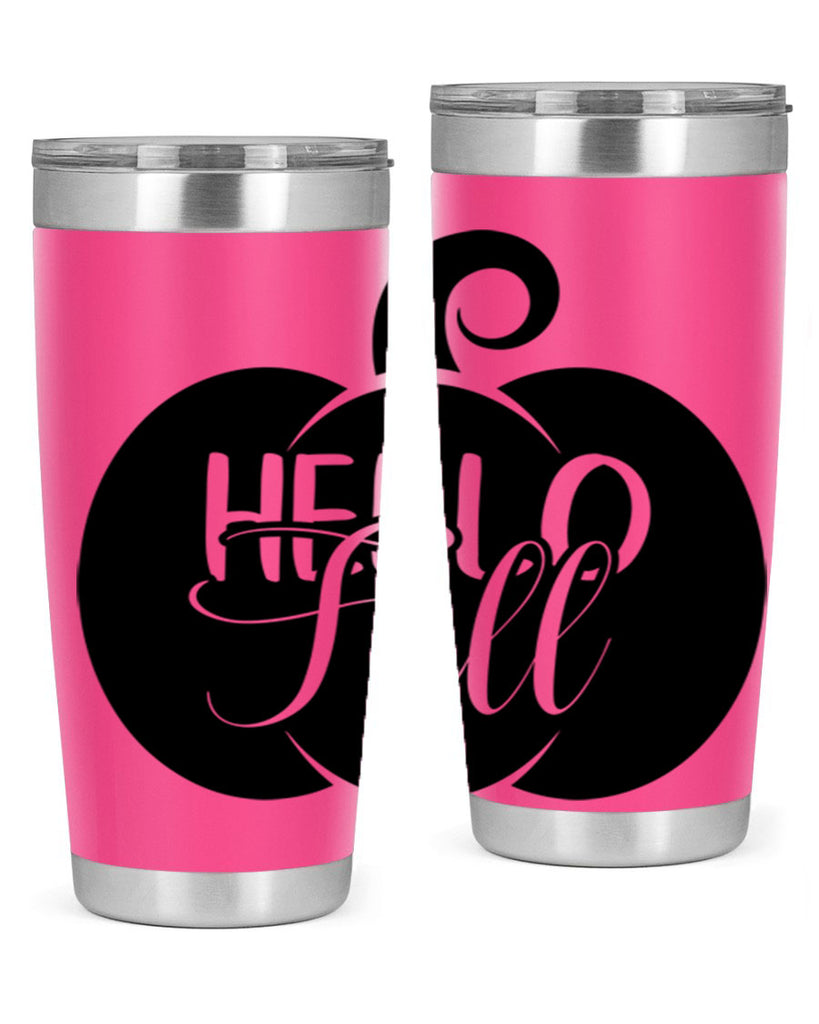 hello fall 275#- fall- Tumbler